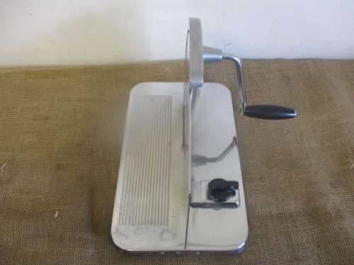 For Amar only - Lovely Vintage Pineware Stainless Bread Slicer
