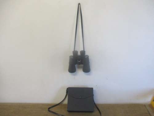Vintage Super Zenith Light Weight 7 x 50 Field 7.1 Binocular With Lens Caps In Original Bag