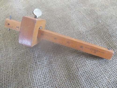 Beautiful Vintage Stanely No 65 Carpenters Wood Working Scribe        Made In USA