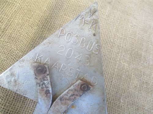 Ultra Super Rare....Highy Collectable Vintage Voortrekker-Motorklub Bpk #T613 Badge