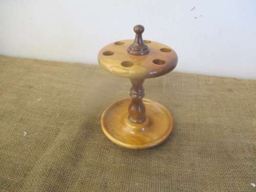 Gorgeous Wooden Six Pipe Stand