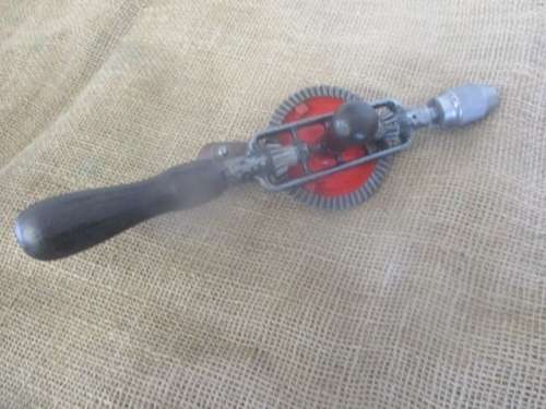 Nice Vintage No 77A Millers Falls Co Hand Drill  By Millers Falls Tools  Greenfield, Mass. USA