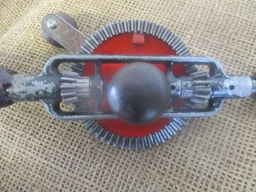 Nice Vintage No 77A Millers Falls Co Hand Drill  By Millers Falls Tools  Greenfield, Mass. USA