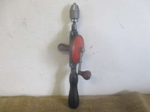 Nice Vintage No 77A Millers Falls Co Hand Drill  By Millers Falls Tools  Greenfield, Mass. USA