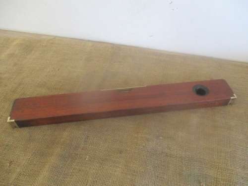 Real Beautiful Vintage Wood And Brass No 105 J.Rabone & Sons 24" Spirit Level    Birmingham, England