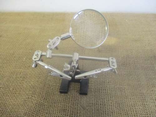 Vintage Medical Gadget With Magnifying Glass