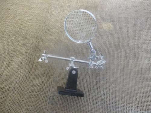 Vintage Medical Gadget With Magnifying Glass