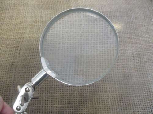 Vintage Medical Gadget With Magnifying Glass