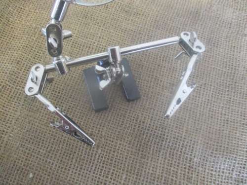 Vintage Medical Gadget With Magnifying Glass
