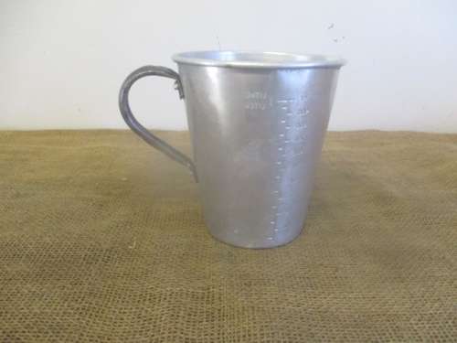Lovely Vintage Aluminum 1Liter Measuring Jug