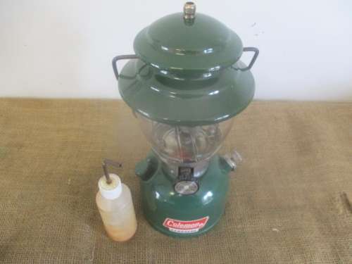 Very Beautiful Vintage Coleman Model 201 Kerosene Lantern By Coleman Co.Inc. Cansas  USA    1976