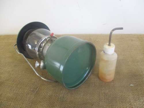 Very Beautiful Vintage Coleman Model 201 Kerosene Lantern By Coleman Co.Inc. Cansas  USA    1976