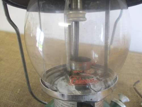 Very Beautiful Vintage Coleman Model 201 Kerosene Lantern By Coleman Co.Inc. Cansas  USA    1976