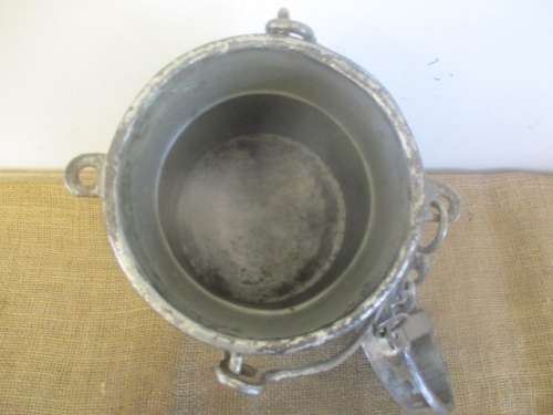 Characterful Vintage One Gallon Farm Metal Cream Can