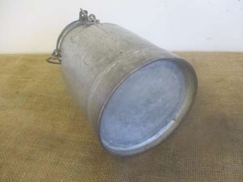 Characterful Vintage One Gallon Farm Metal Cream Can