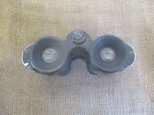 Vintage Stereo Kratos 8 X Military Binocular In Original Leather Case     French
