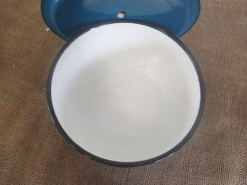 Bid For Bonjourparis Only - Beautiful Old Lidded Enamel Goldfish Brand Dish          Made In China