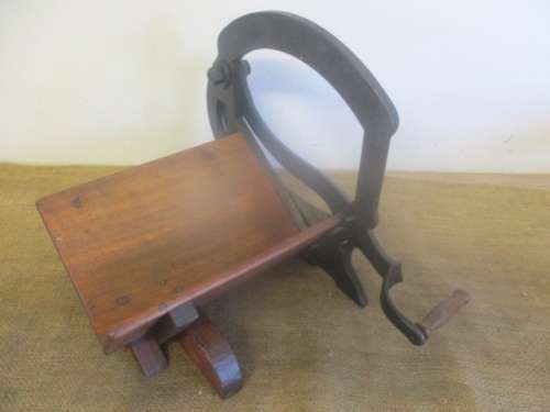 Very, Very Super Rare.....Antique Germania No 1 Bread Cutter            Late 1800's