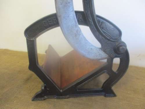 Very, Very Super Rare.....Antique Germania No 1 Bread Cutter            Late 1800's