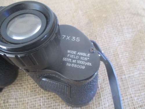 Popular Vintage Chinon 7 X 35 Wide Angle Field 10.5' Binocular In Original  Case