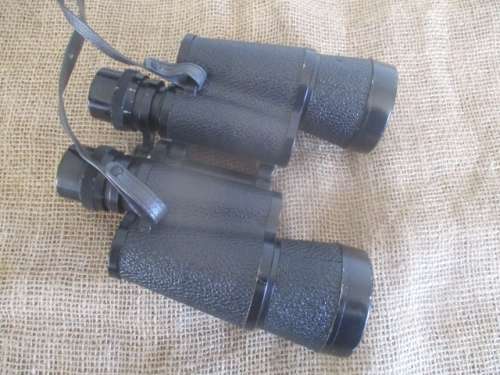 Nice Vintage Plano 7 X 50 Field 71' Binocular In Original  Case