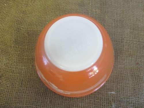 For Analda's Bid Only - Two Viintage Pyrex No`s 401 and 402 Autumn Harvest Mixing Bowls