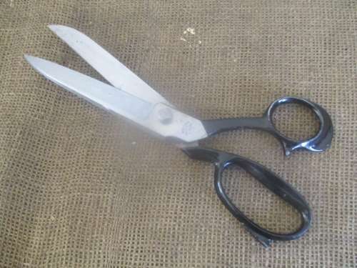 Nice Vintage 10" / 260mm Henry Boker 5062E Pinking Scissor                      Made In Germany