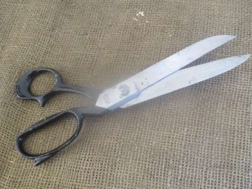 Nice Vintage 10" / 260mm Henry Boker 5062E Pinking Scissor                      Made In Germany