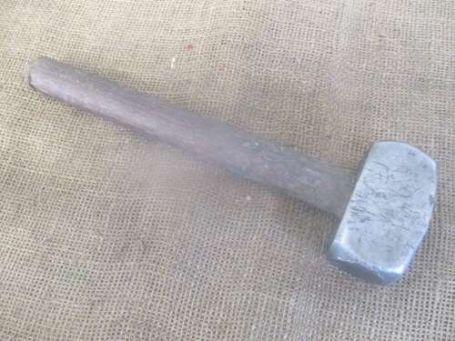 Nice And Solid Steel Vintage 2 1/2lb Club Hammer