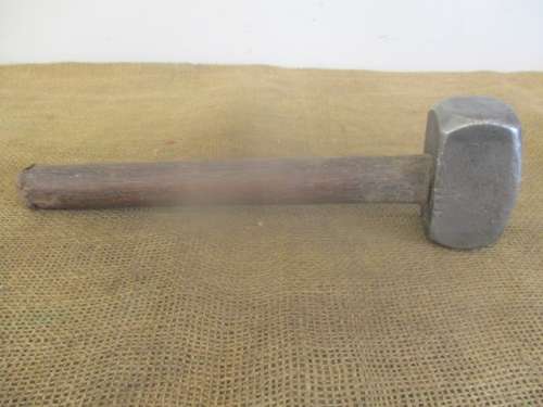 Nice And Solid Steel Vintage 2 1/2lb Club Hammer