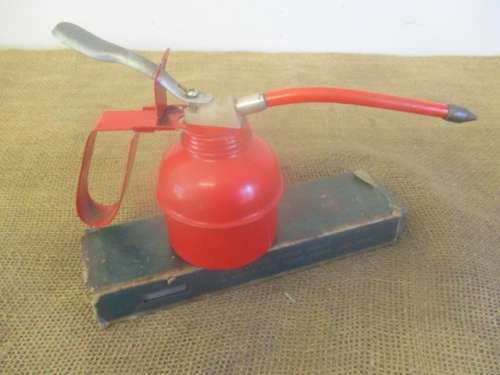 Old Lucky Silicon Carbide Double Sided Sharpening Stone In Original Packaging And With Oil Can