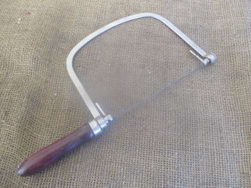 Nice 6" Carpenter's Deep Fret Coping Saw             Made In Japan