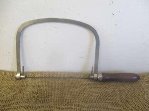 Nice 6" Carpenter's Deep Fret Coping Saw             Made In Japan