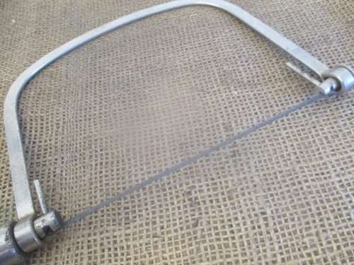 Nice 6" Carpenter's Deep Fret Coping Saw             Made In Japan