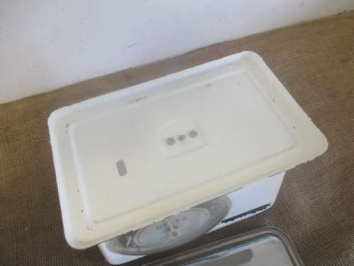 Beautiful Vintage Metal Tower 10Kg Kitchen Scale               Made In W.Germany