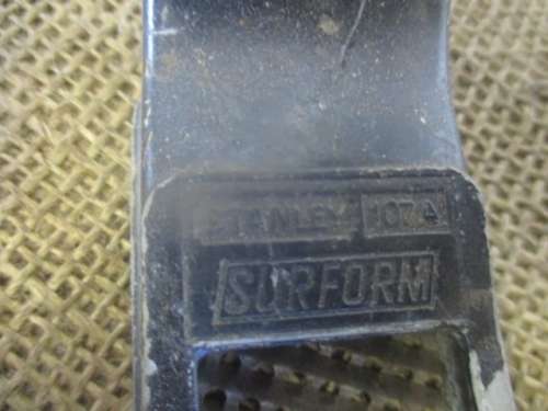 Stanley Sunform 107A Plane File And Two Hand-Cut Carpenters Rasps