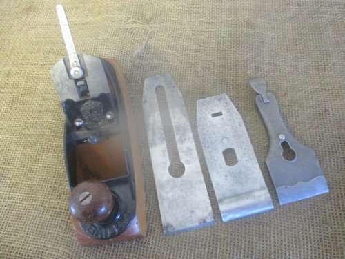 Ultra Super Rare..This Antique Stanley Bailey Rule & Level Co No 24 Wooden Plane    Canada