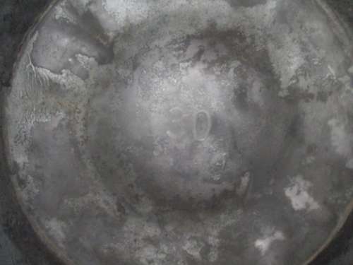 A Lovely Vintage 30liter Heavy Duty Gauge Galvanized Metal Milk Bucket