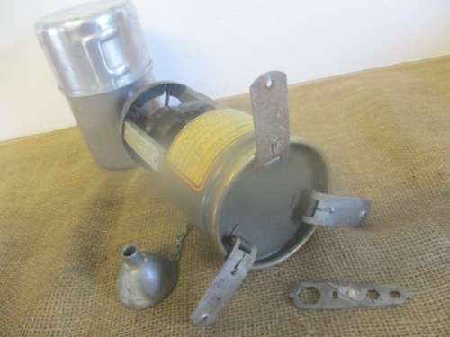 Super Rare : Vintage U.S. Military WWII 1945 Kerosene Field Stove By C.M. Mfg. Co 1945