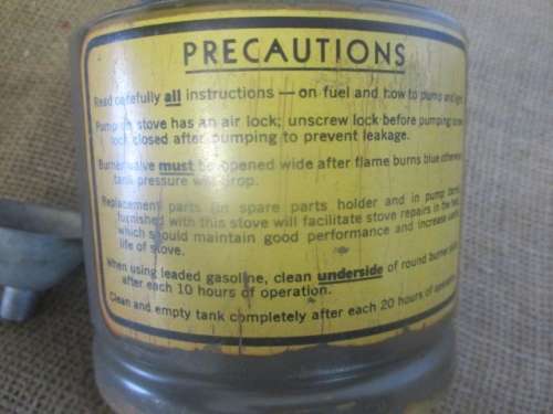 Super Rare : Vintage U.S. Military WWII 1945 Kerosene Field Stove By C.M. Mfg. Co 1945