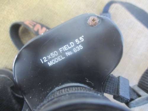 Vintage Pentax 12 X 50 Field 5.5' Model 635 Binocular