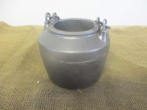 Real Old Vintage Cast Iron Kenrick 9/16 Pint Glue Pot