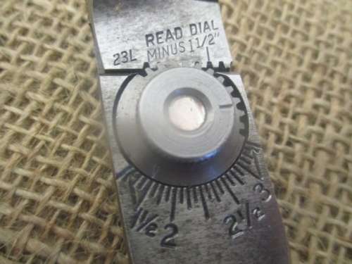 Genuine Vintage Irwin Micro-Dial Expansive No 22 Auger Drill Bit In Original Packaging