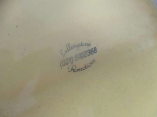 Nice Large Ceramic White Horse Fine Old Scotch Whisky Jug