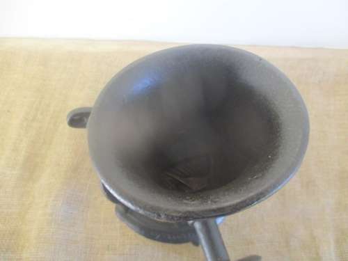 Beautiful Complete Vintage Cast Iron No 3 Lovelock Coffee Grinder With Original Catch Tray