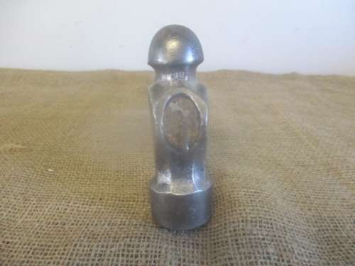 Beautiful Old Heavy Duty Solid Steel 2lb Ball Pein Hammer