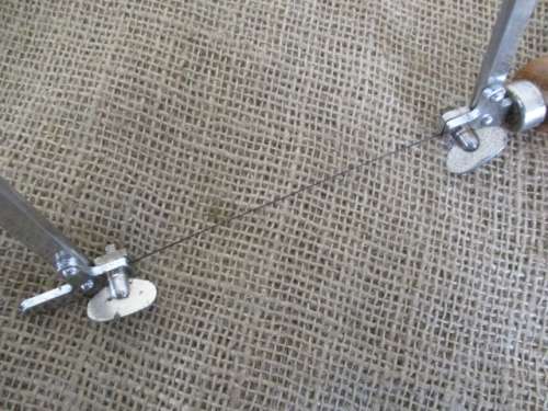 Two Very Beautiful 12" & 5" Eclipse Carpenter's Deep Fret Coping Saws With Blades     England
