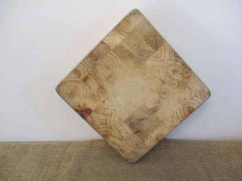 Real Super Nice Sizable Professional Butcher's Solid Wooden Meat Block