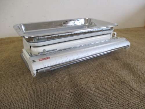 Lovely Vintage Krups Perla 22lb Kitchen Scale                 Approx 1960's         Made in Germany