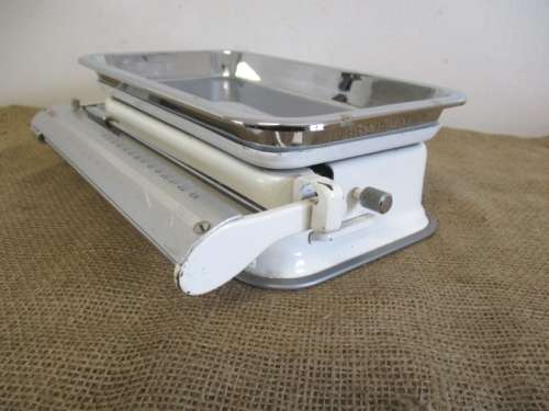 Lovely Vintage Krups Perla 22lb Kitchen Scale                 Approx 1960's         Made in Germany